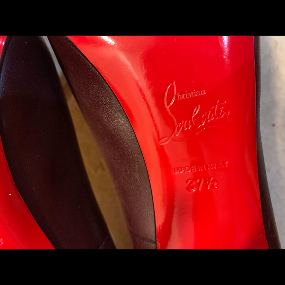 Christian Louboutin Platforms- Purple Color